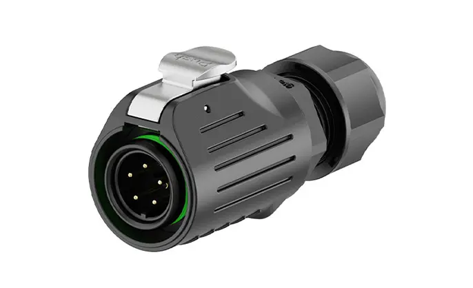 LP16 5A Power Solder Type Waterproof Connector Reverse Mounting Aviation Plug Circular Plastic Wire Connector 5 Pin
