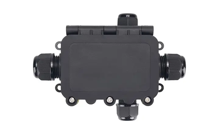 2068-4TB Straight Through Waterproof 4 Way IP68 Junction Box Outdoor Electrical Junction Boxes