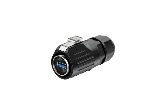 LP24-USB Device Flange Waterproof Connector Waterproof Aviation Plug