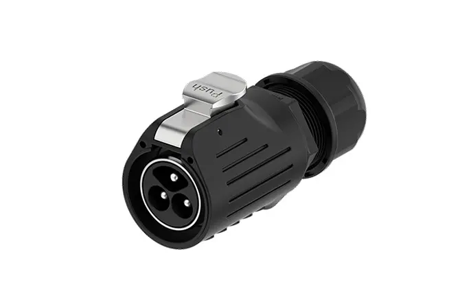LP28 Waterproof Plug Connectors 3 Pin Circular Power Connector Types Screw Connection Waterproof Aviation Plug