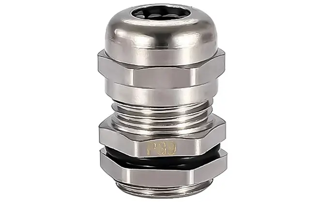 PG9 Cable Gland Industrial Waterproof Connector Nylon Metal 4-8mm