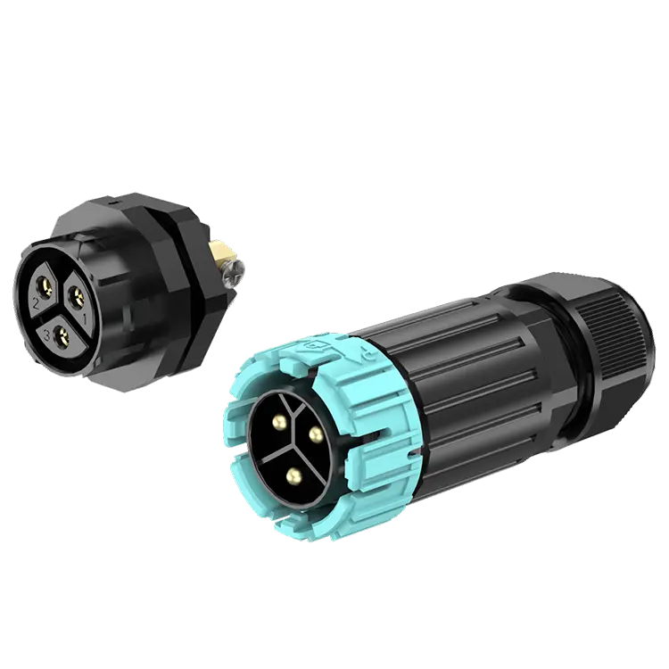 M28MP 3 Pins Circular Connector Electrical Male Female Waterproof Connector Rear Panel Cable Connectors Waterproof