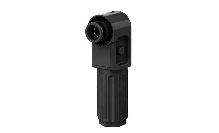 SCJ Stud Type High Protective Energy Storage Connector Socket Black Negative IP67 Waterproof 100A Rotatable Energy Storage Connector