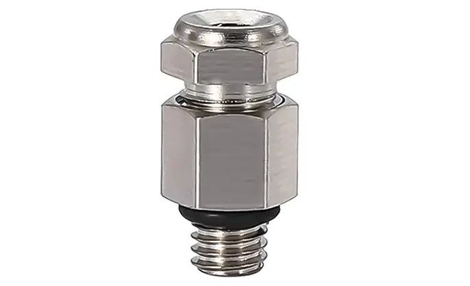 M6 Waterproof Cable Gland Connector Nylon Metal 2-3mm
