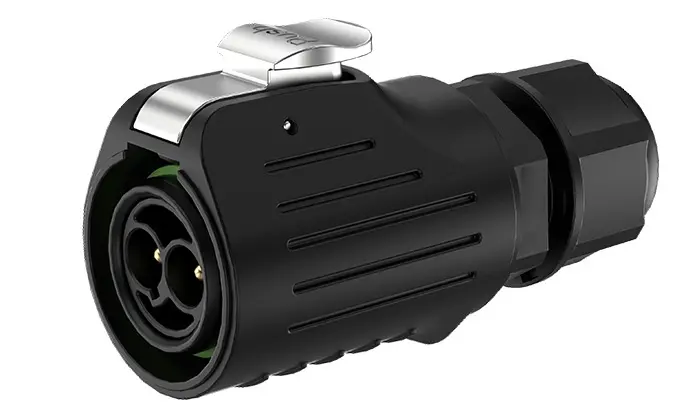 LP16 Outdoor Waterproof Wire Connectors 2 Pin Wire to Wire Aviation Waterproof Connector 10A Power