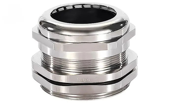 M64 Cable Gland Circular Plug Connector Nylon Metal 37-44mm
