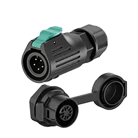 LP12 5Pin Panel Mounting Waterproof Connector Aviation Plug Socket Solder Type All Plastic
