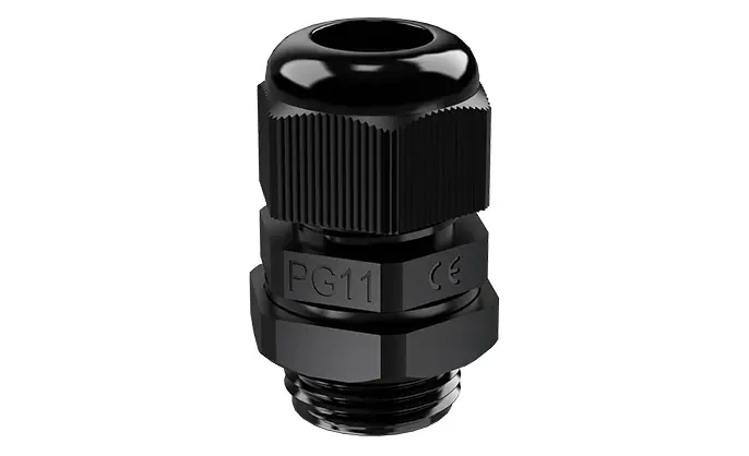 PG11 Cable Glands Waterproof Plastic Waterproof Wire Connectors