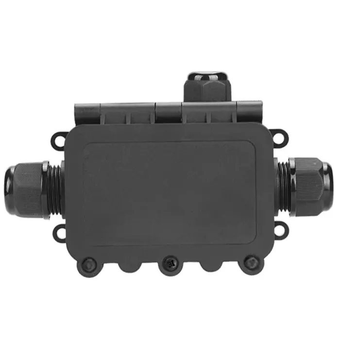 2068-3T Junction Box Outdoor Waterproof Electrical Box Straight Through IP68 Waterproof 3 Way IP68 Junction Box