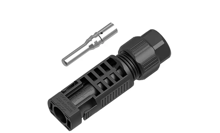 SCJ PV4 Series 65A PV Cable Solar Panel Wire Connectors Manual Unlock Wire to Wire Turning Needle