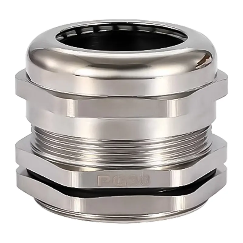 PG36 Cable Gland Circular Plug Connector Metal 25-33mm