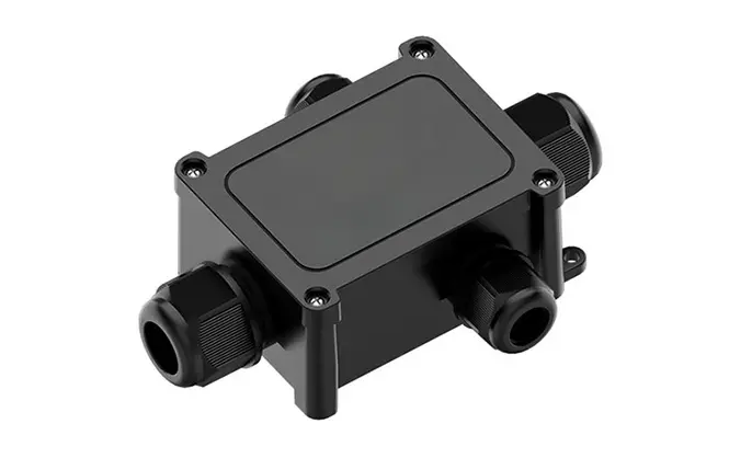 2068S-4TB Straight Through Waterproof Junction Box Outdoor Junction Box Cable Connector IP68