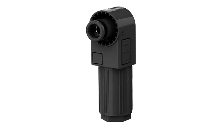 SCJ Crimp Socket Energy Storage Connector for Energy Storage System Black Negative 50A Rotatable Energy Storage Connector