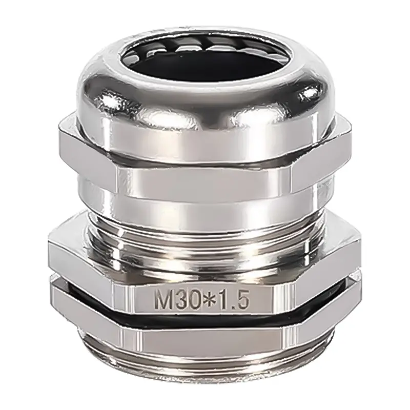 M30 Cable Gland Circular Plug Connector Nylon Metal 13-18mm