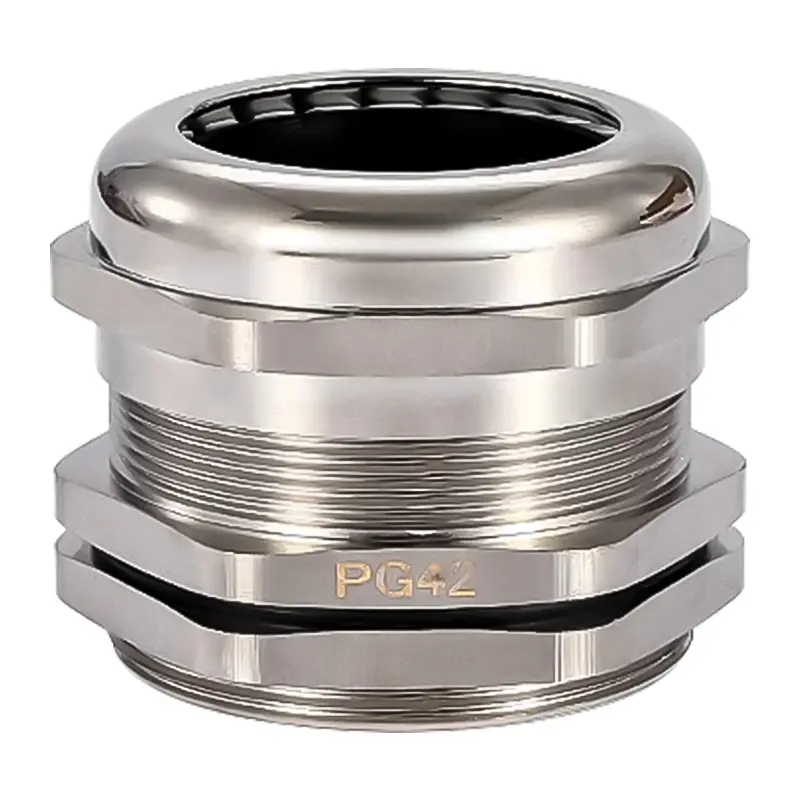 PG42 Cable Gland Outdoor Cable Connector Metal 32-38mm