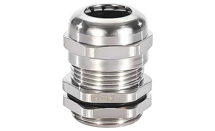 M20 Cable Gland Circular Plug Connector Nylon Metal 10-14mm