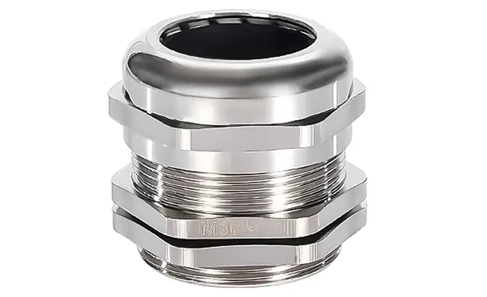 M36 Cable Gland Circular Plug Connector Nylon Metal 18-25mm