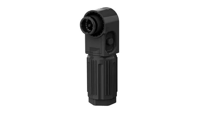 SCJ Stud Type IP67 Energy Storage Connector Waterproof Socket Black Negative 350A Non-Rotatable Energy Storage Connector