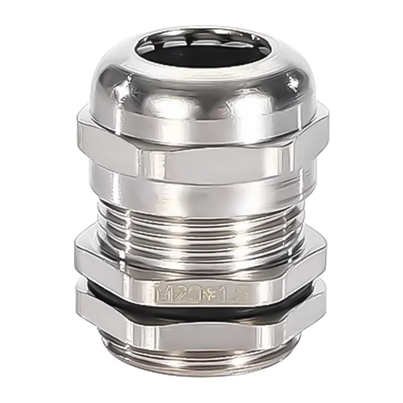M20 Cable Gland Circular Plug Connector Nylon Metal 10-14mm
