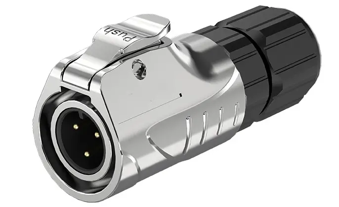 LP12 Solder Type 3Pin Wire to Wire 5A Waterproof Plug Connectors Circular Connector Aviation Plug Socket All Metal