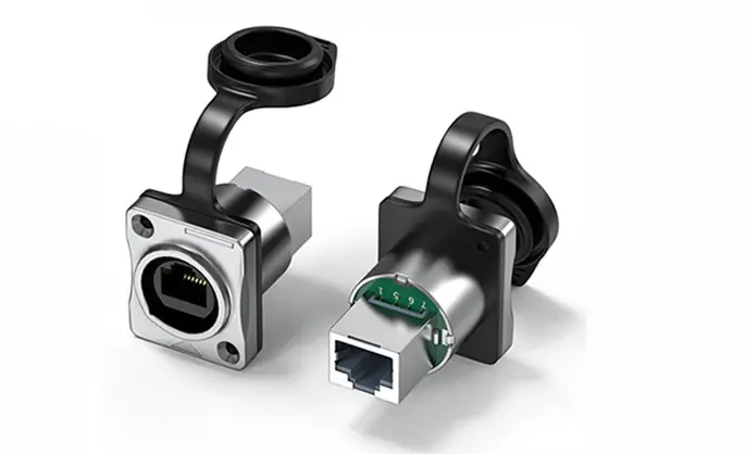 er-rj45-flange-waterproof-connectors-yellow-dual-network-port-socket-180-degrees-cat6-buckle-type-2.jpg