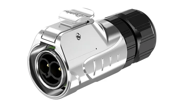 LP16 Circular Power Connector Types 2 Pin Wire to Wire Aviation Waterproof Connector 10A Power