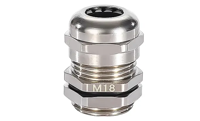M18 Waterproof Cable Gland Connector Nylon Metal 5-10mm