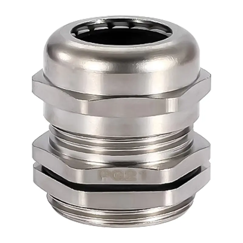 PG21 Cable Gland IP68 Waterproof Connector Metal 13-18mm