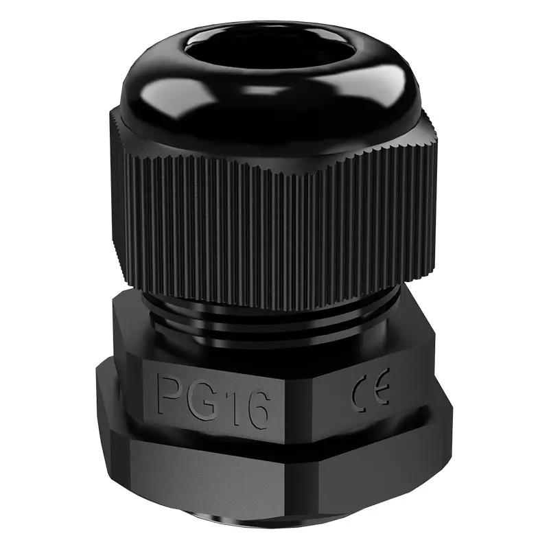 PG16 Cable Gland Waterproof Wire Connectors Plastic