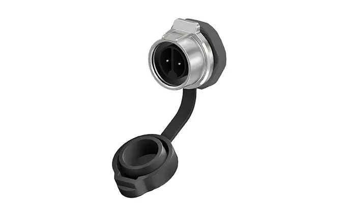 LP16 Panel Mount 2 Pin Outdoor Waterproof Wire Connectors 10A Power Aviation Waterproof Connector Plastic+Metal