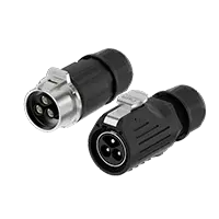 LP28 Waterproof Plug Connectors 3 Pin Circular Power Connector Types Screw Connection Waterproof Aviation Plug