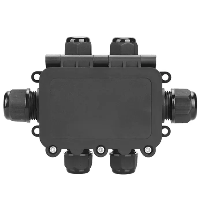 2068-6T Straight Through Watertight Junction Box with Terminal Block Waterproof IP68 External Junction Box