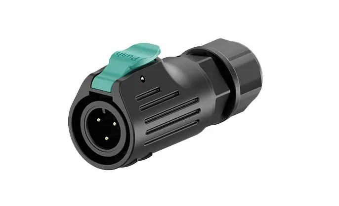 LP12 Solder Type 3Pin Wire to Wire 5A Power Circular Plastic Wire Connector Aviation Plug Socket