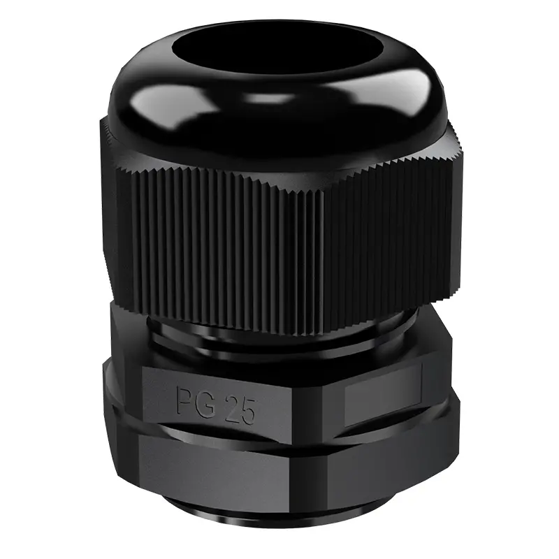 PG25 Cable Gland Electrical Waterproof Connectors Plastic