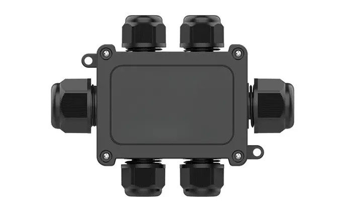 2068S-6T Straight Through Junction Box Cable Connector IP68 Outdoor Electrical Junction Boxes