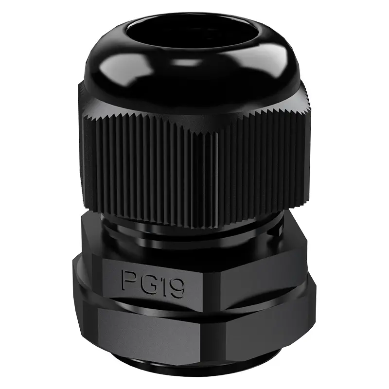 PG19 Cable Gland IP68 Waterproof Connector Plastic