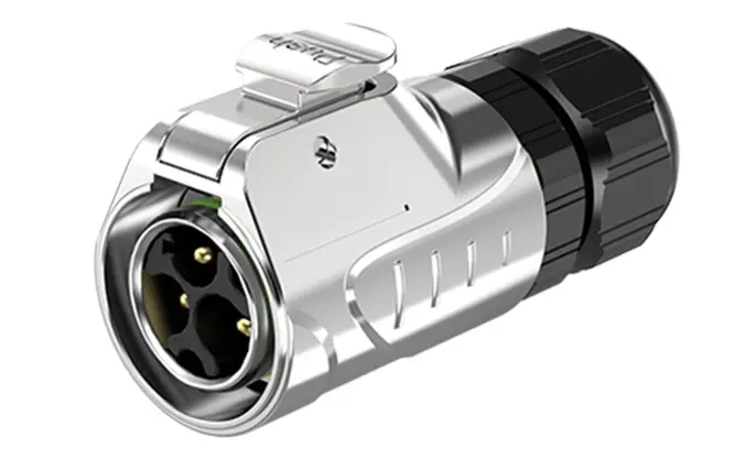 LP16 Panel Mount Connector Waterproof 3 Pin Plug and Socket 10A Power Aviation Plug All Metal Crimping Type