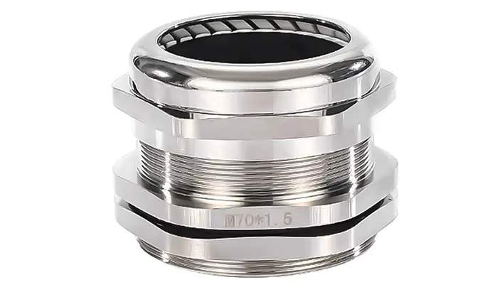 M70 Cable Gland Circular Connector Electrical Metal 42-52mm