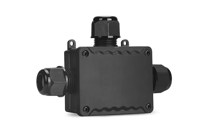 2068L 3T Waterproof Junction Box With Terminal Block Straight Through Waterproof 3 Way IP68 Junction Box