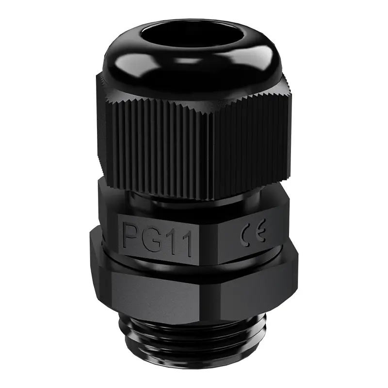PG11 Cable Glands Waterproof Plastic Waterproof Wire Connectors