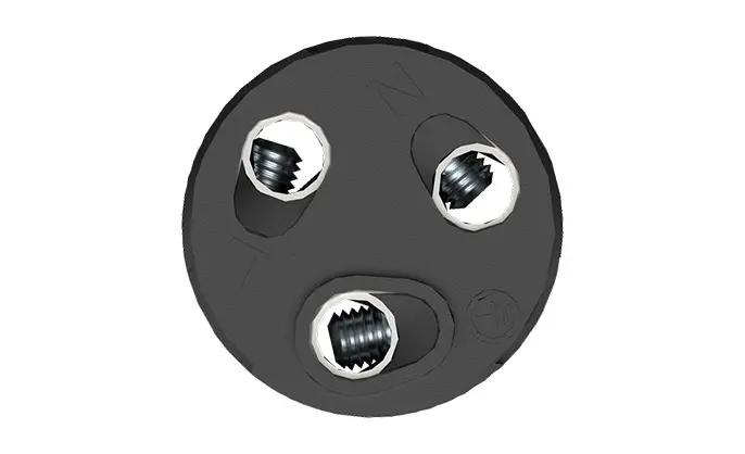 SCJ-L03 IP68 Waterproof 3 Pin Screw Type Outdoor Electrical Cable Connectors
