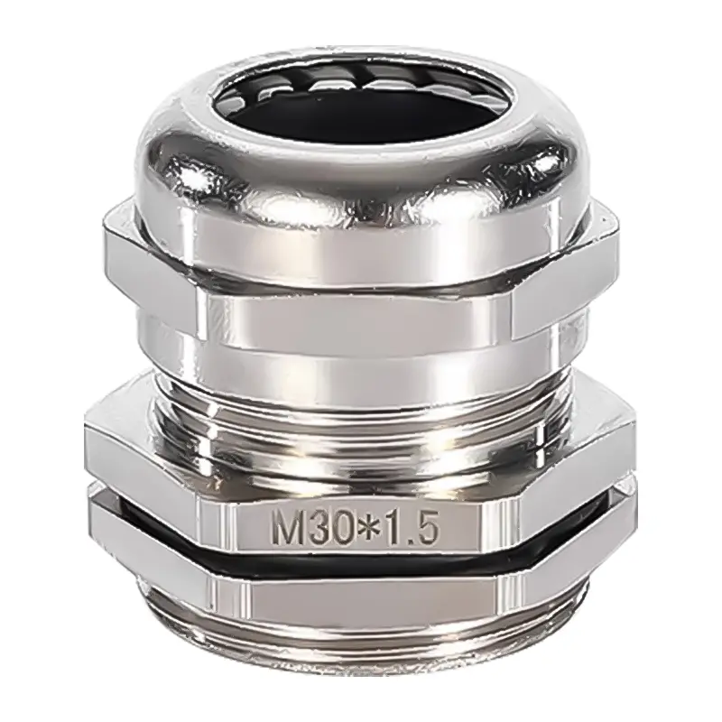 M30 Cable Gland Circular Connector Electrical Metal 15-22mm