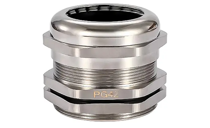 PG42 Cable Gland Outdoor Cable Connector Metal 32-38mm