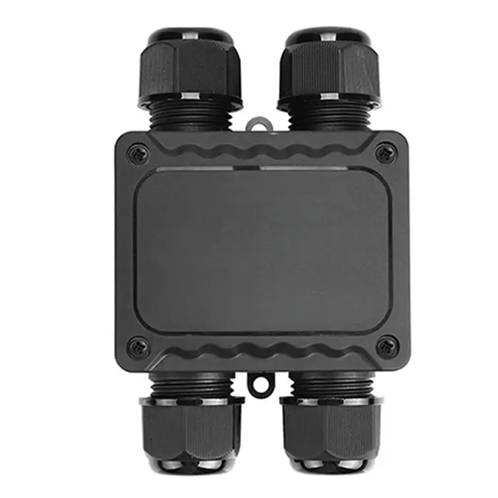 2068L-H 4T Waterproof IP68 External Junction Box Straight Through 4 Way Junction Box