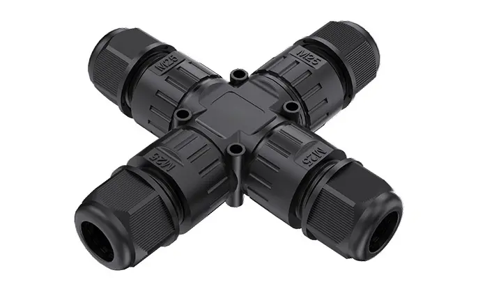 m25x-cross-type-4-way-waterproof-connector-3-pin-waterproof-outdoor-cable-connector-4.jpg