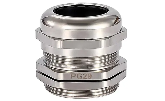 PG29 Cable Gland Waterproof Wire Connectors Metal 18-25mm