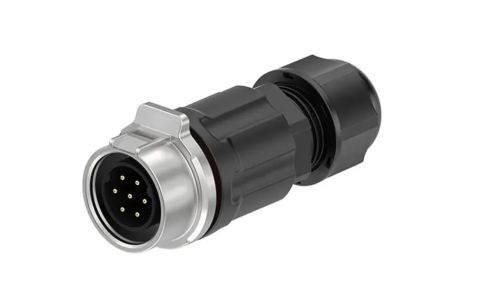 LP16 5A Power 7 Pin Electrical Waterproof Connectors Waterproof Aviation Plug Plastic Circular Connector Solder Type
