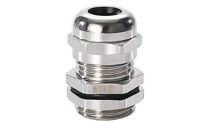 M16 Cable Gland Circular Plug Connector Nylon Metal 4-8mm