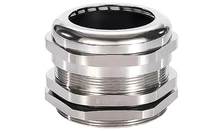 M60 Cable Gland Circular Connector Electrical Metal 37-44mm
