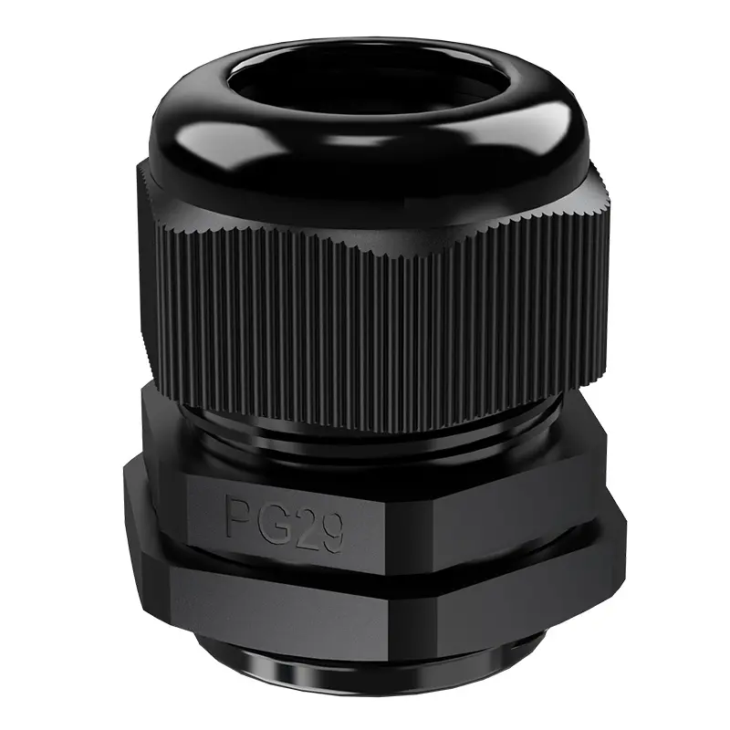 PG29 Cable Gland Waterproof Wire Connectors Plastic
